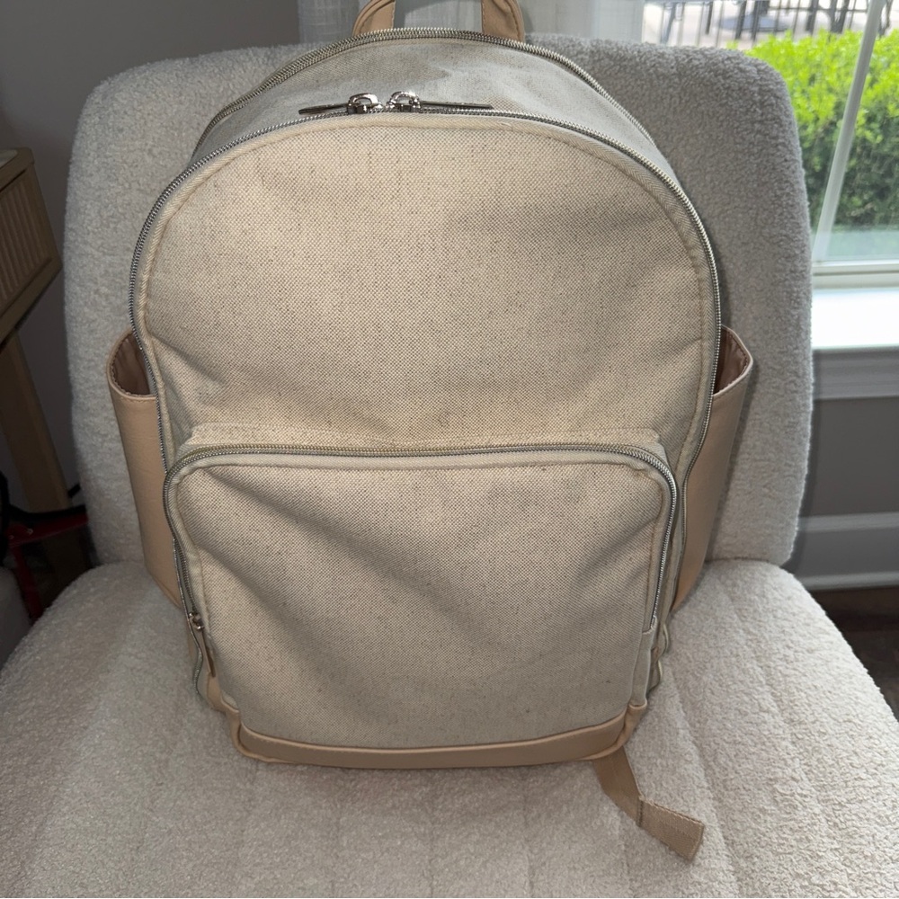 Beis Travel Backpack in beige
